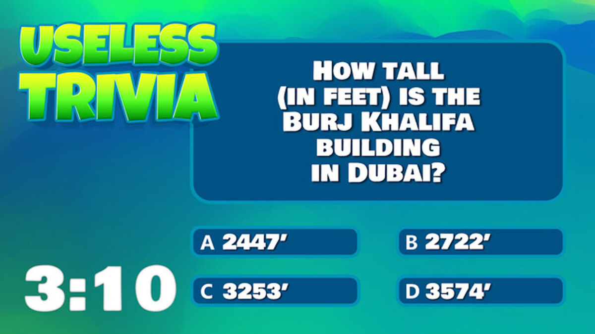 Useless Trivia: Countdown Video #2 image number null